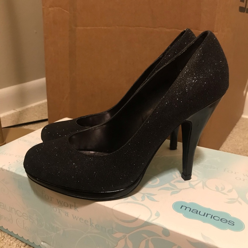 glitter sparkly heels